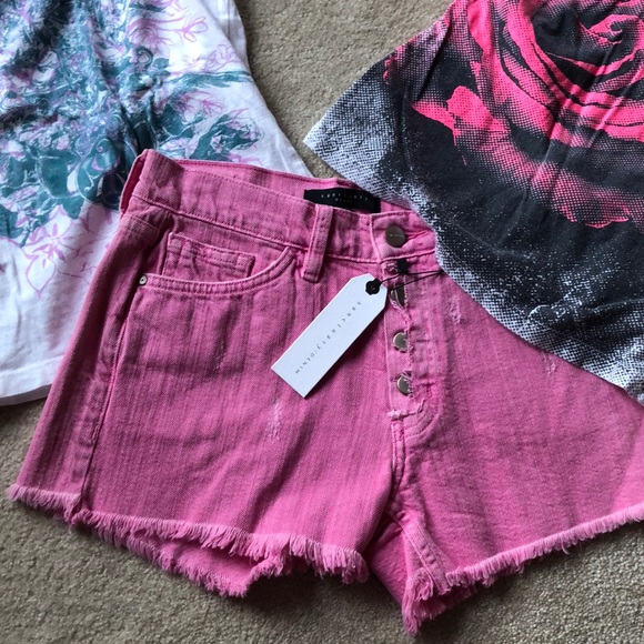 💥Sanctuary button up shorts size 24 - Picture 3 of 8